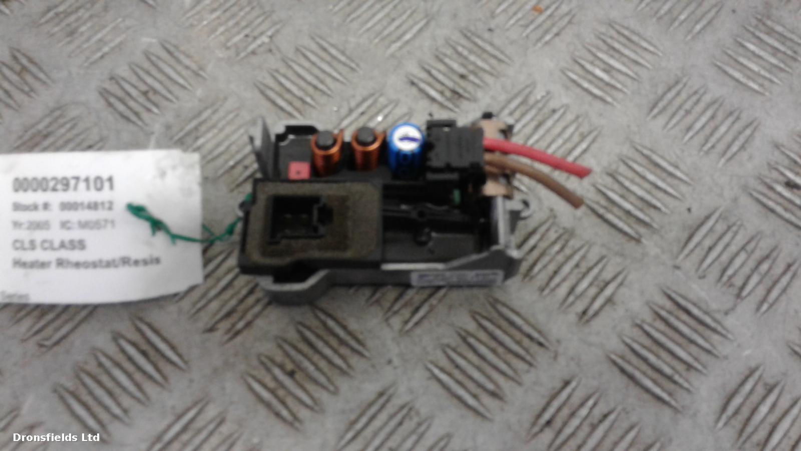 View Auto part Heater Rheostat Mercedes Cls Class 2005
