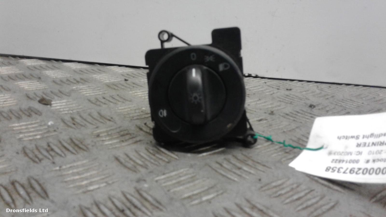 View Auto part Headlight Switch Mercedes Sprinter 2010