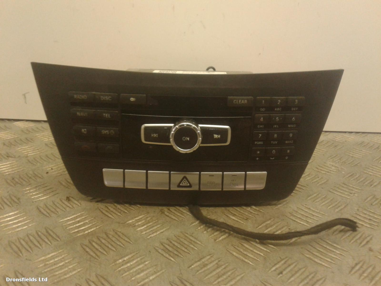View Auto part Radio Display Mercedes C Class 2012