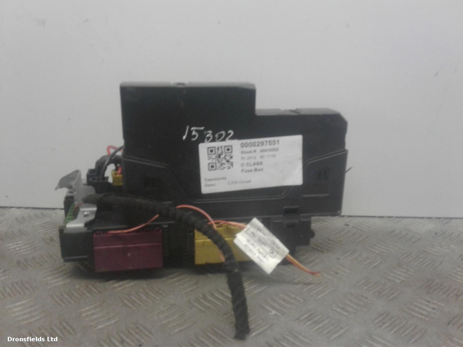 View Auto part Fuse Box Mercedes C Class 2012