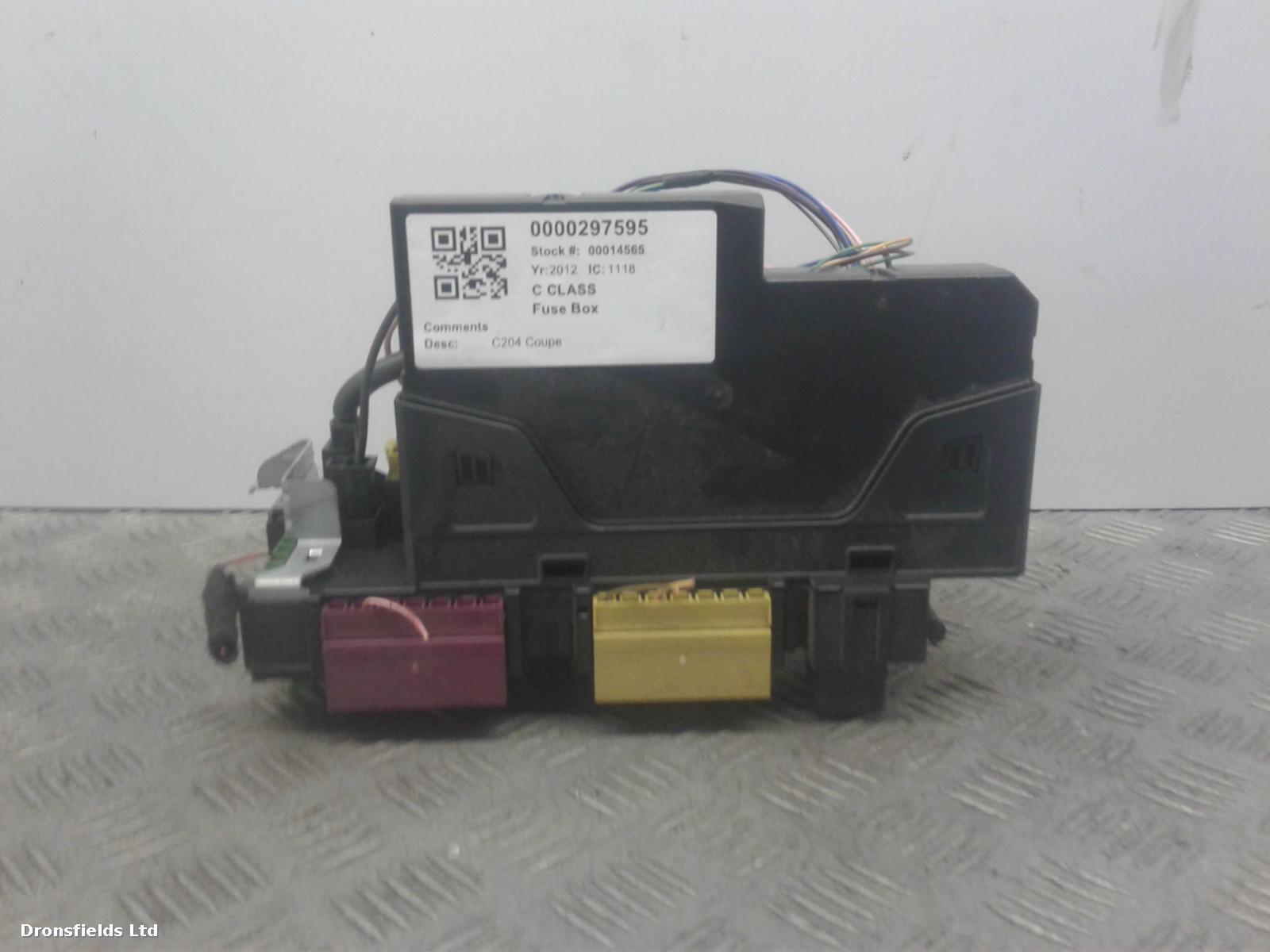 View Auto part Fuse Box Mercedes C Class 2012