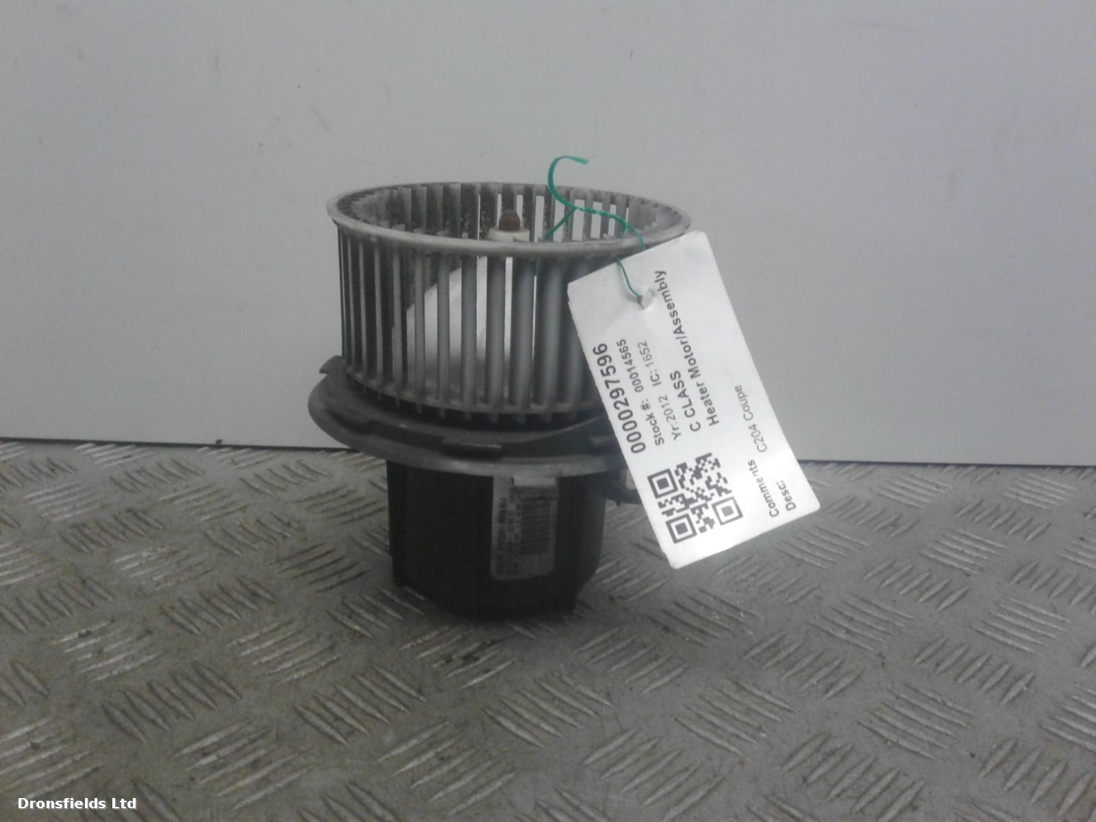 View Auto part Heater Motor/Assembly Mercedes C Class 2012