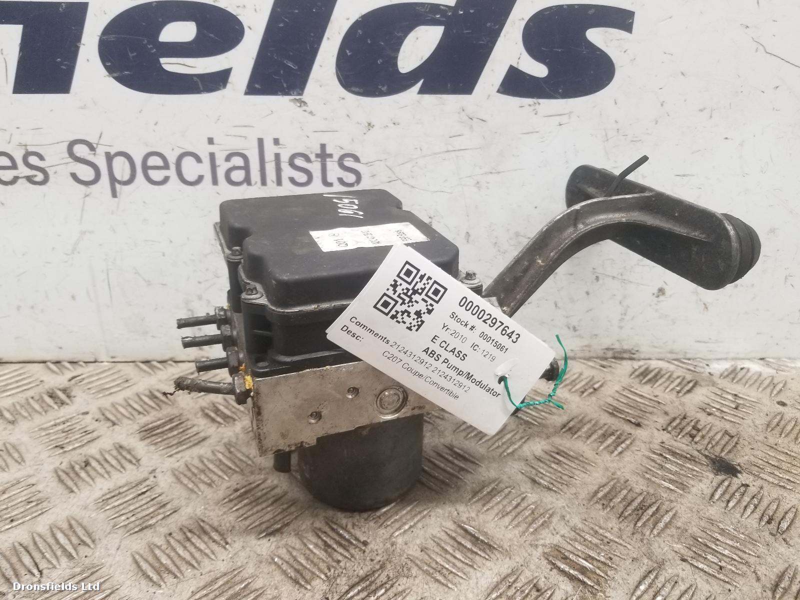 View Auto part ABS Pump/Modulator Mercedes E Class 2010