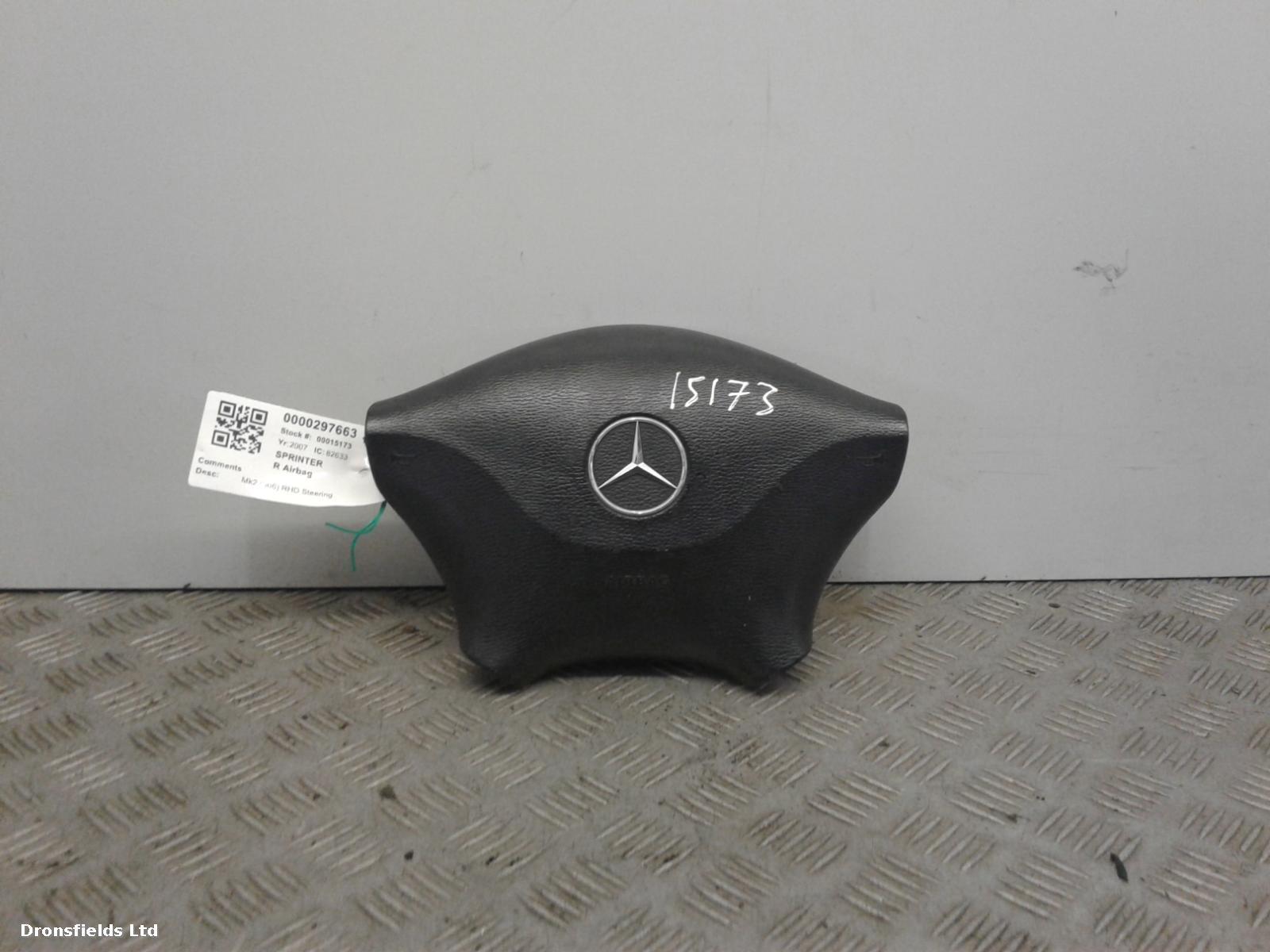 View Auto part R Air Bag Mercedes Sprinter 2007