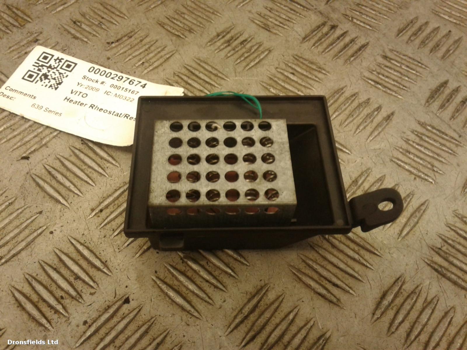 View Auto part Heater Rheostat Mercedes Vito 2009