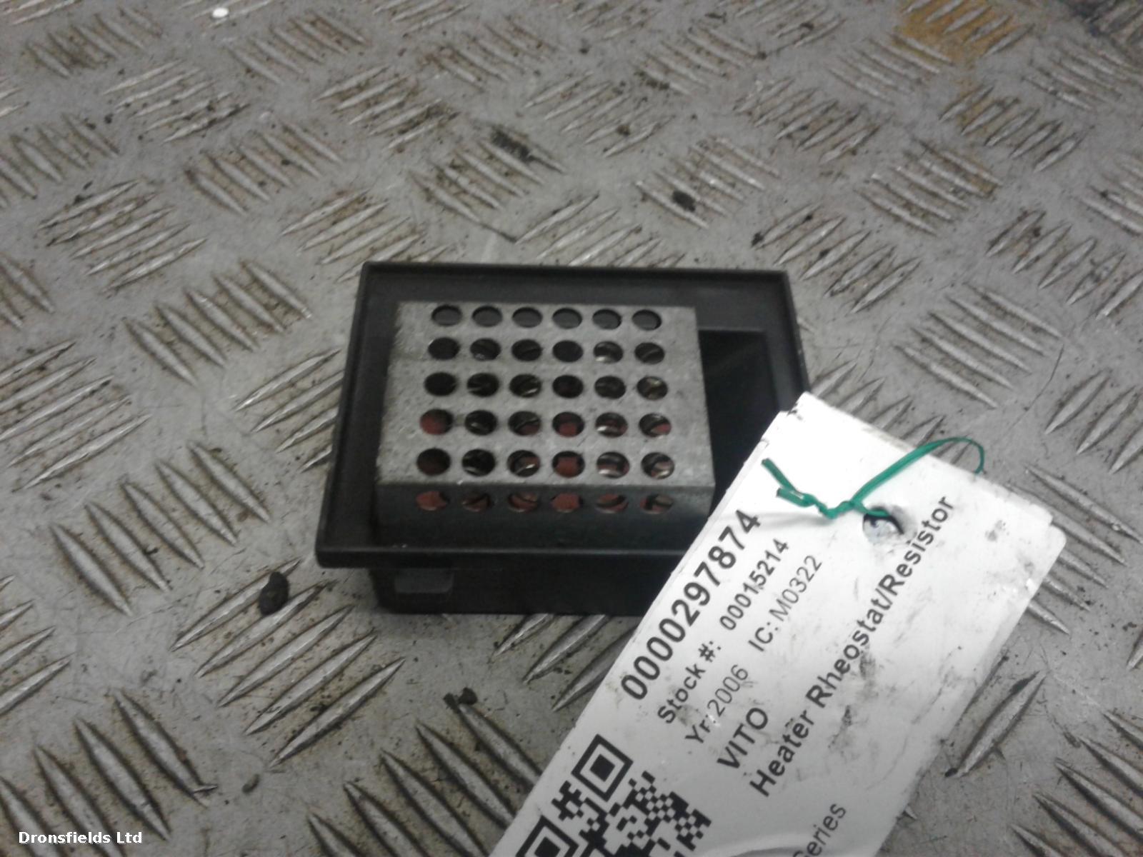 View Auto part Heater Rheostat Mercedes Vito 2006