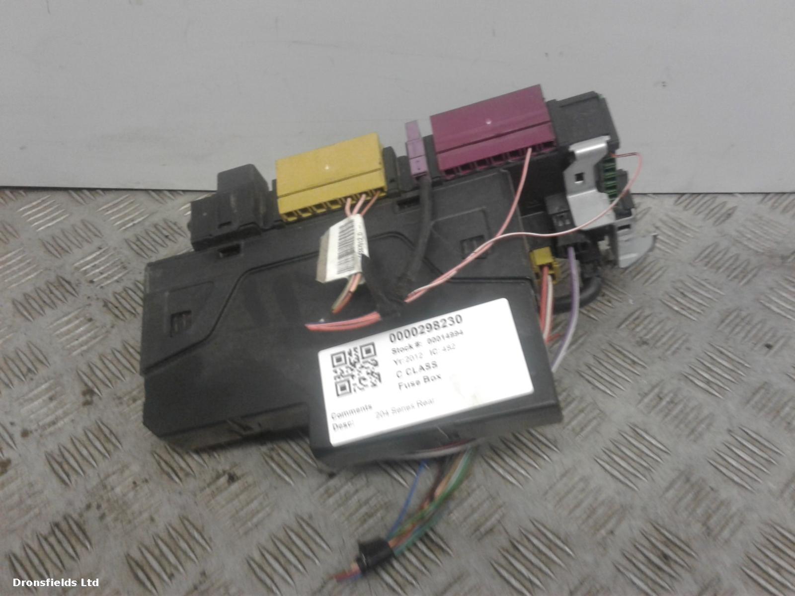 View Auto part Fuse Box Mercedes C Class 2012