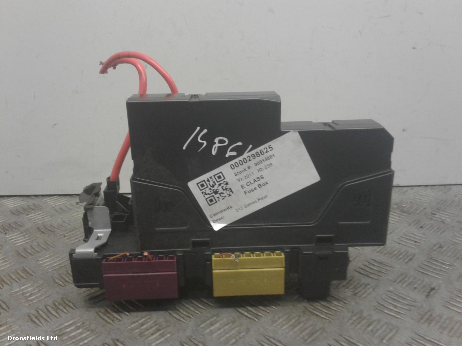 View Auto part Fuse Box Mercedes E Class 2011