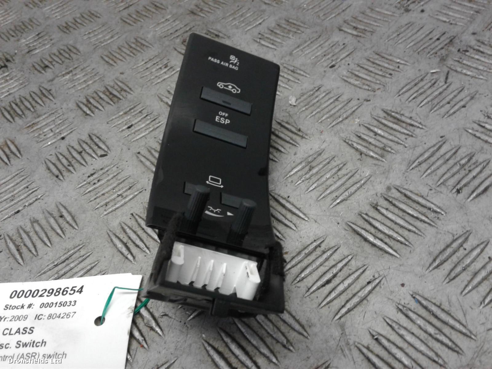 View Auto part Misc Switch Mercedes S Class 2009