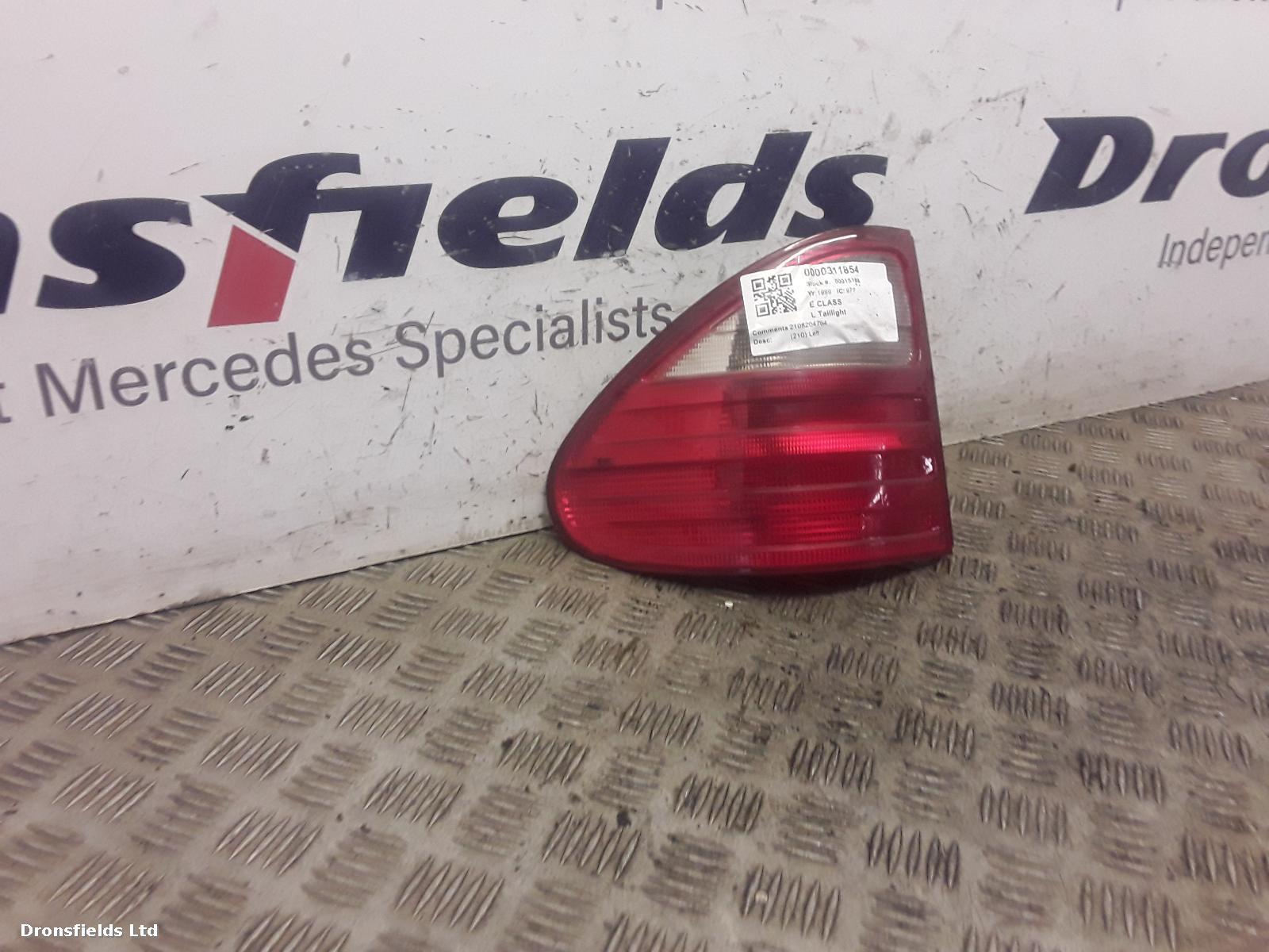 View Auto part L Taillight Mercedes E Class 1999