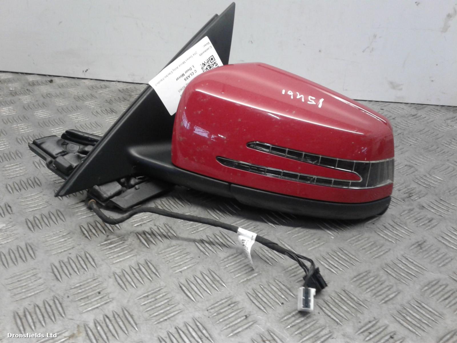 View Auto part L Door Mirror Mercedes C Class 2012