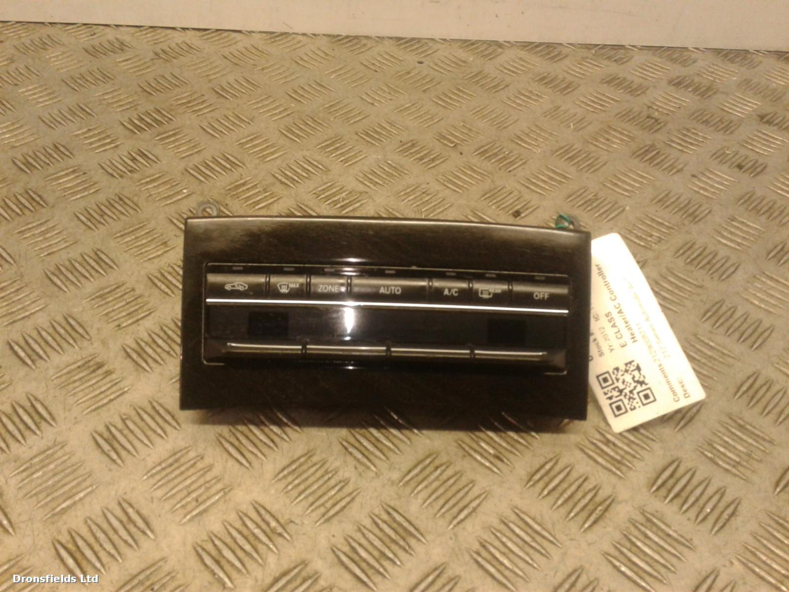 View Auto part Heater/AC Controller Mercedes E Class 2012