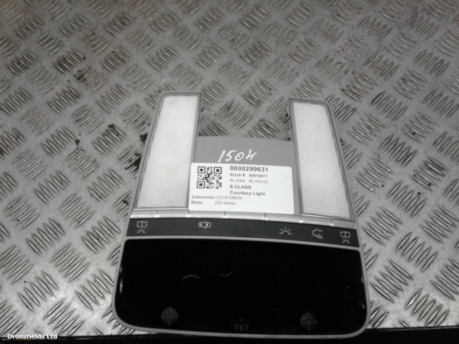View Auto part Courtesy Light Mercedes S Class 2006