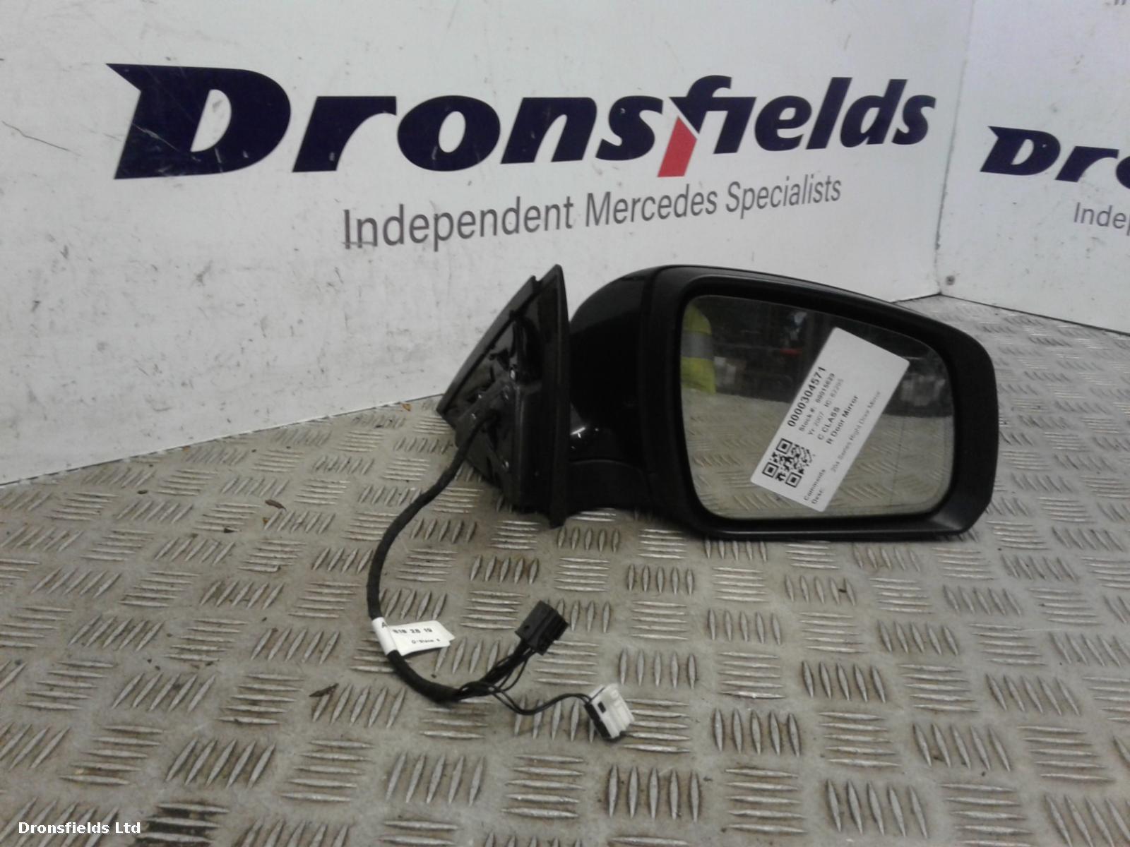 View Auto part R Door Mirror Mercedes C Class 2007