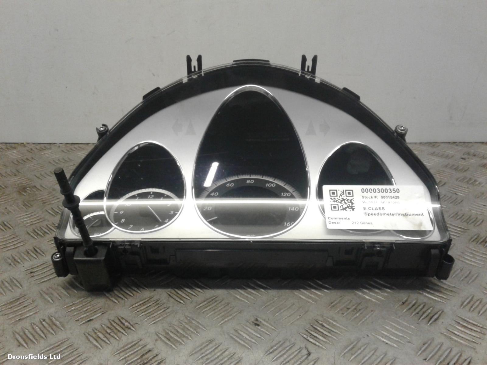 View Auto part Speedometer Mercedes E Class 2011