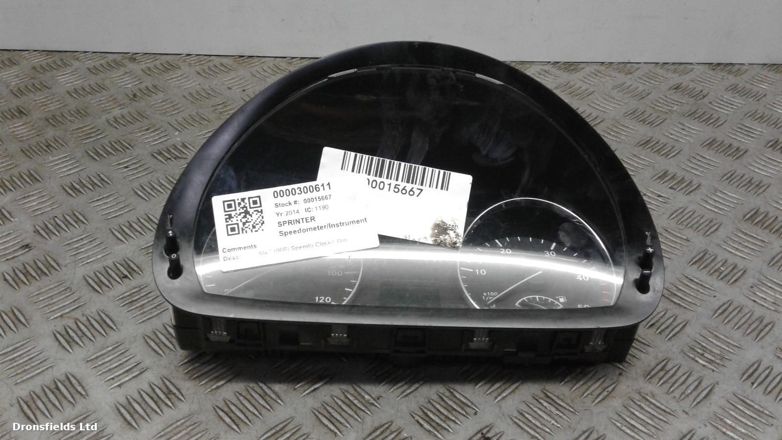 View Auto part Speedometer Mercedes Sprinter 2014