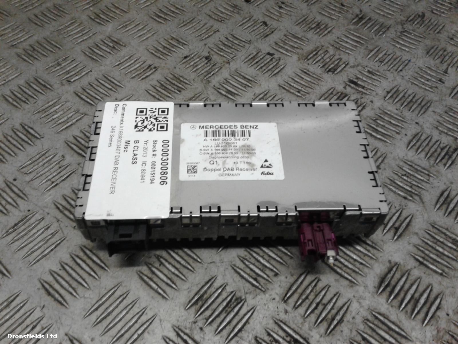 View Auto part Misc Mercedes B Class 2013