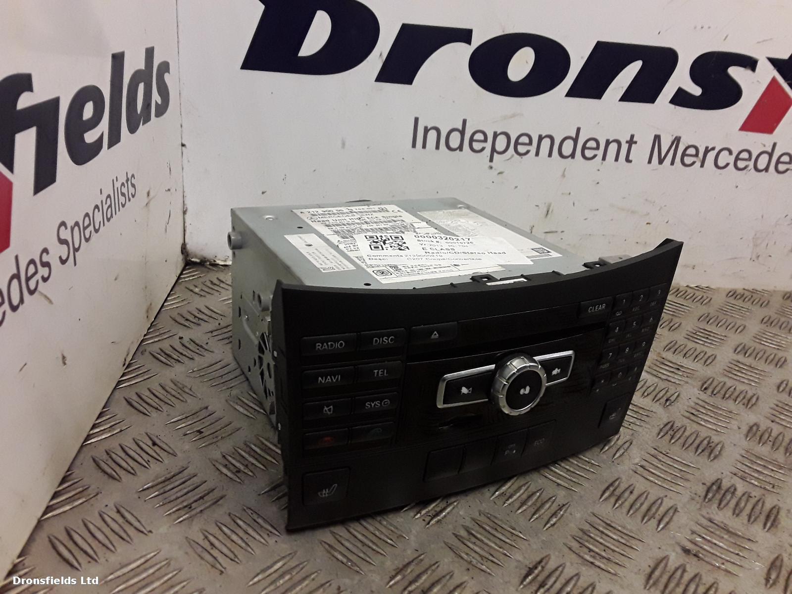View Auto part A/V Equipment Mercedes E Class 2013