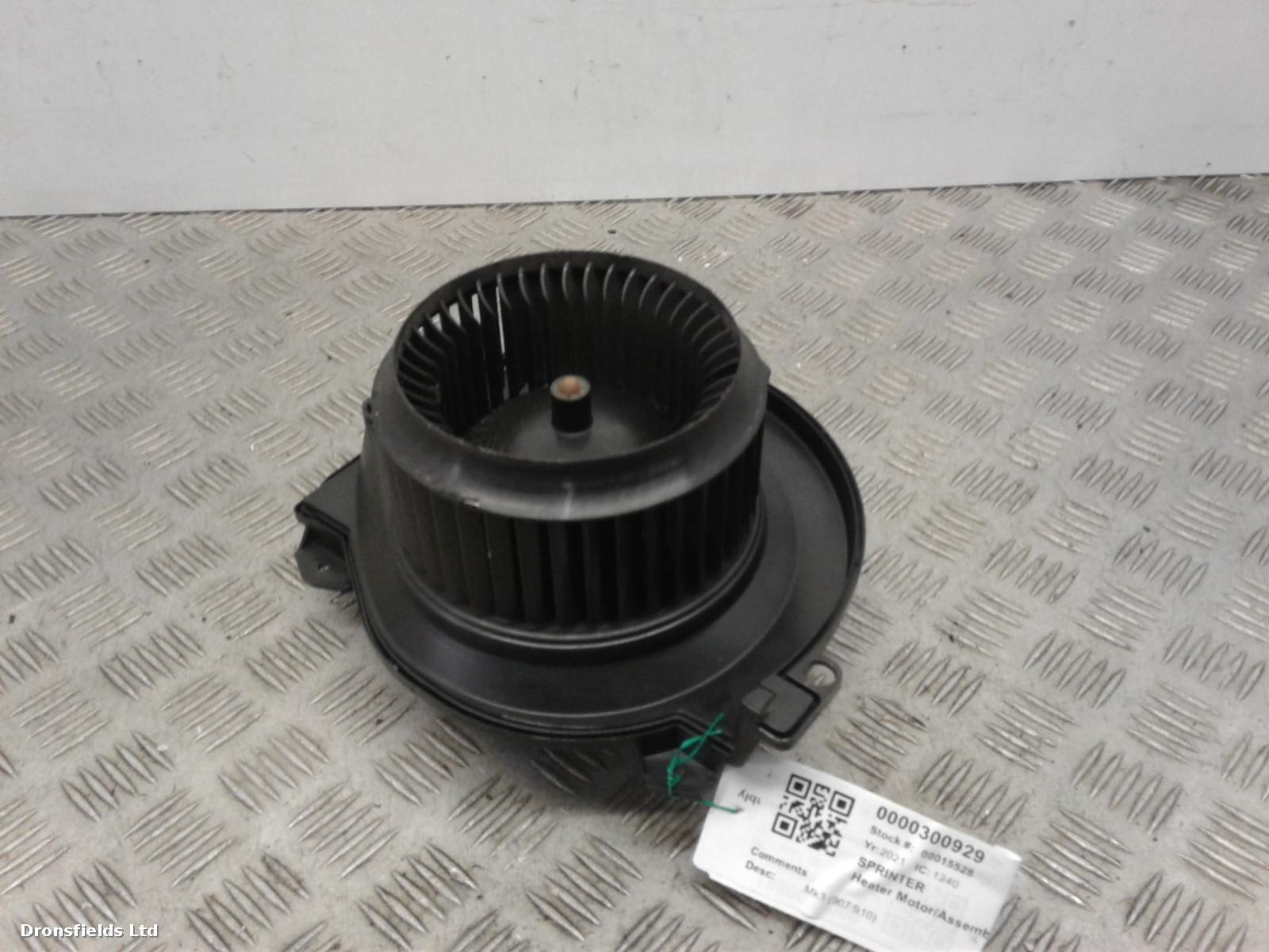View Auto part Heater Motor/Assembly Mercedes Sprinter 2021