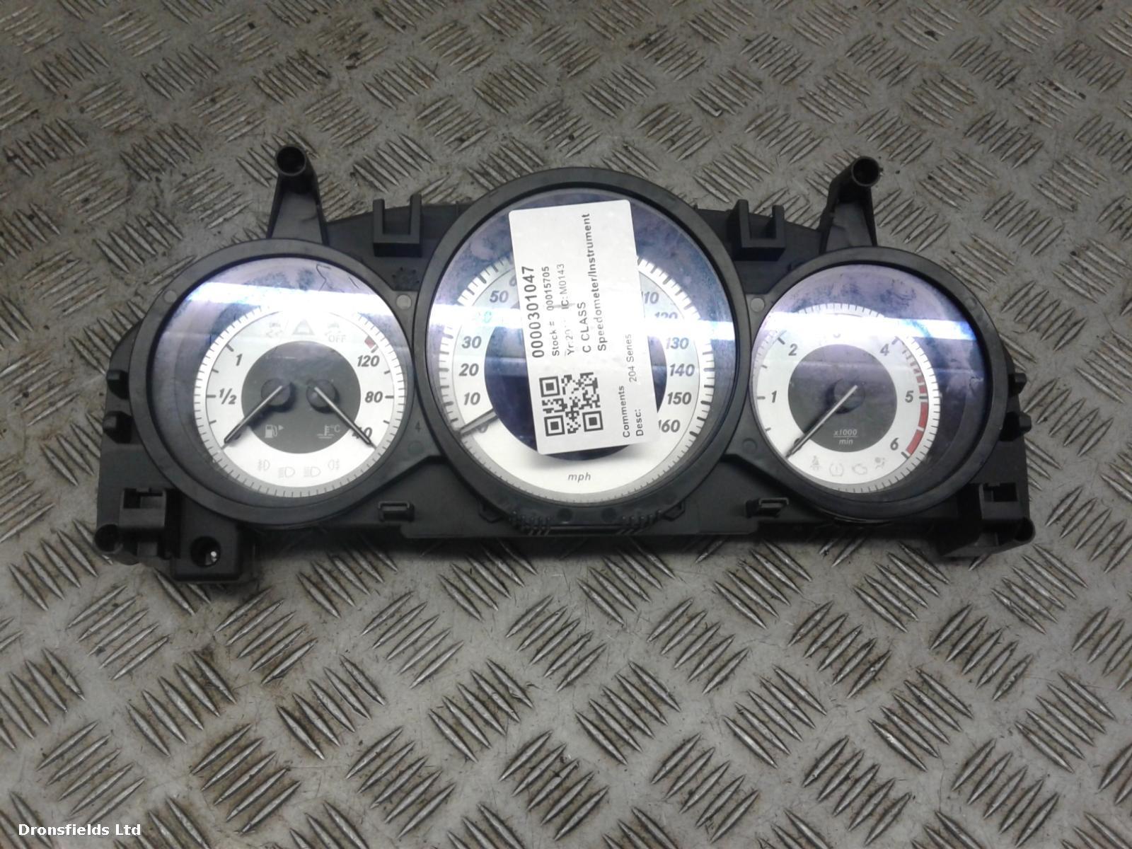 View Auto part Speedometer Mercedes C Class 2011