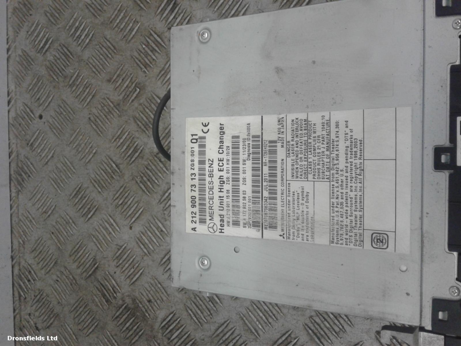 View Auto part A/V Equipment Mercedes E Class 2011