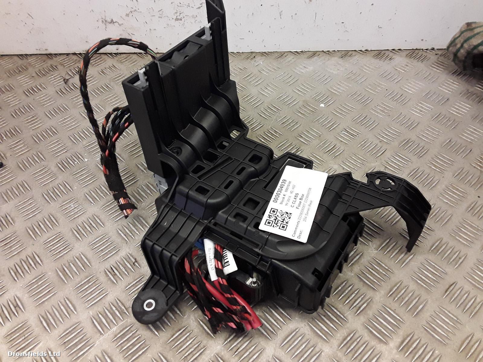 View Auto part Fuse Box Mercedes C Class 2014