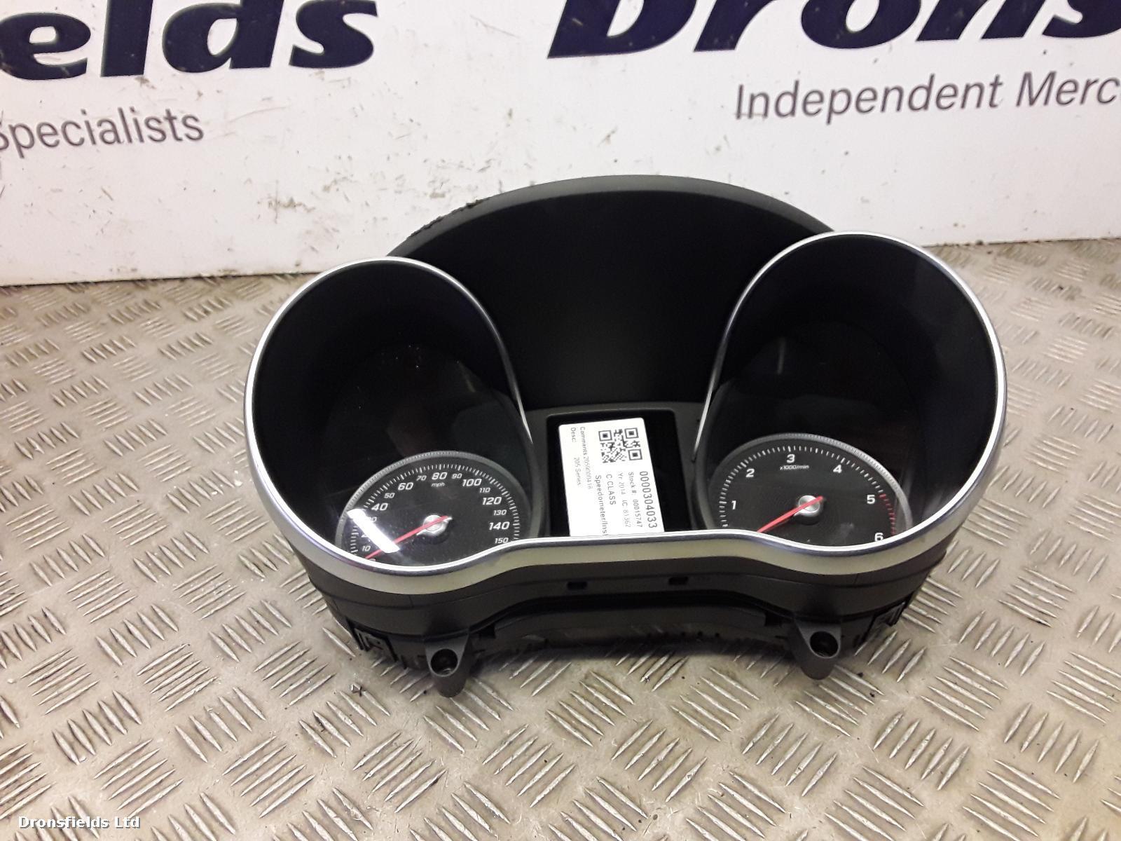 View Auto part Speedometer Mercedes C Class 2014