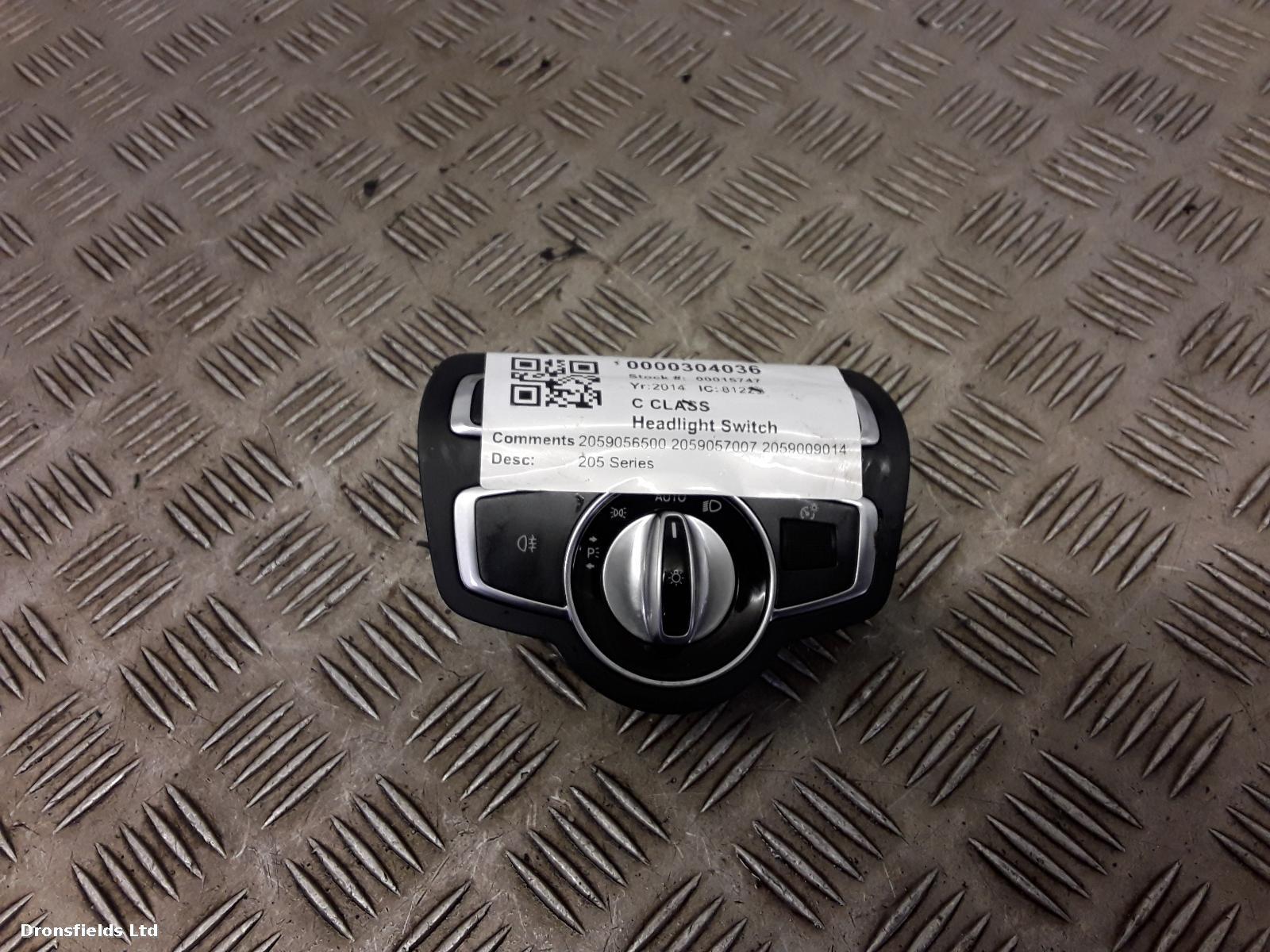 View Auto part Headlight Switch Mercedes C Class 2014