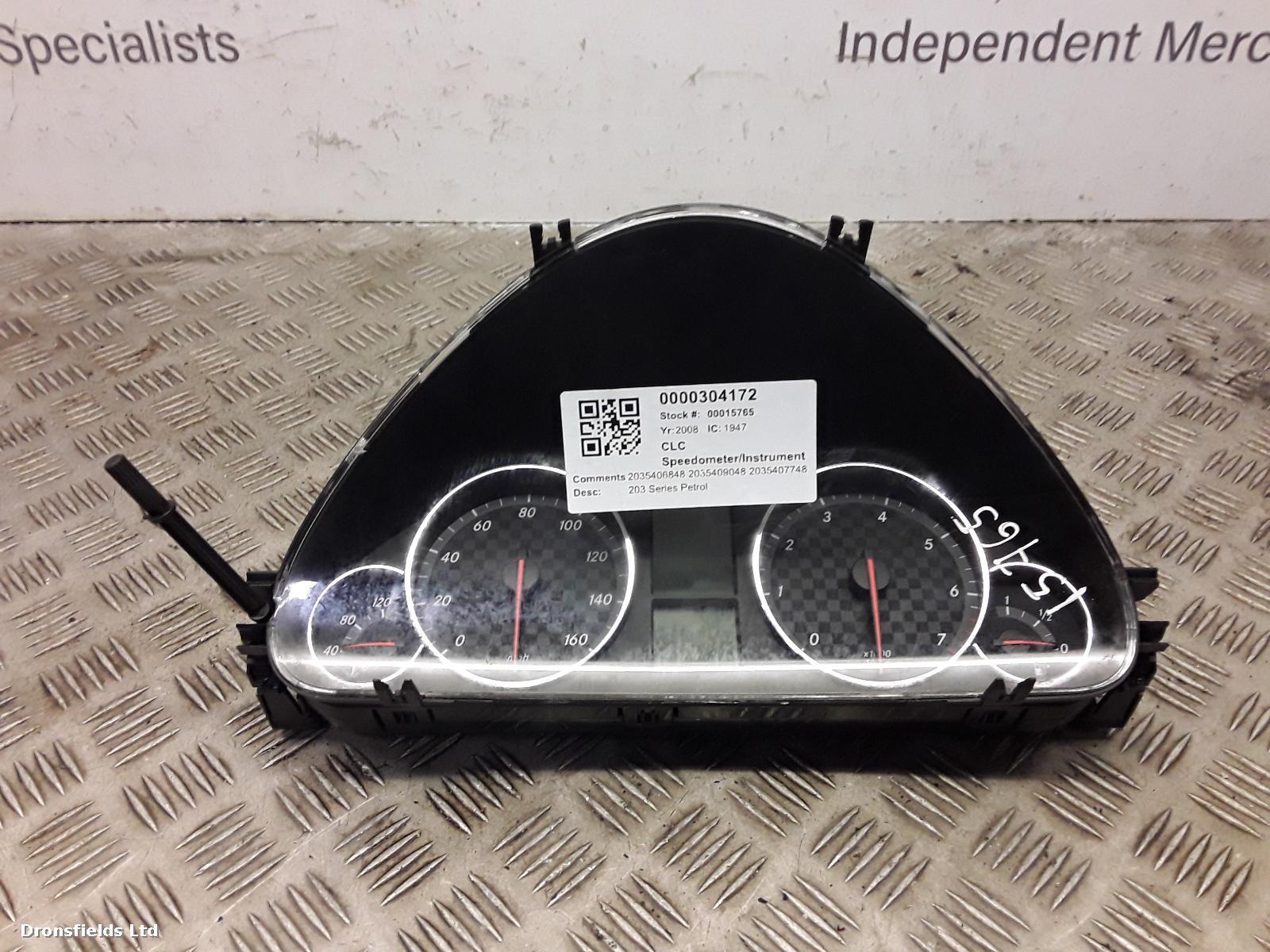 View Auto part Speedometer Mercedes Clc 2008