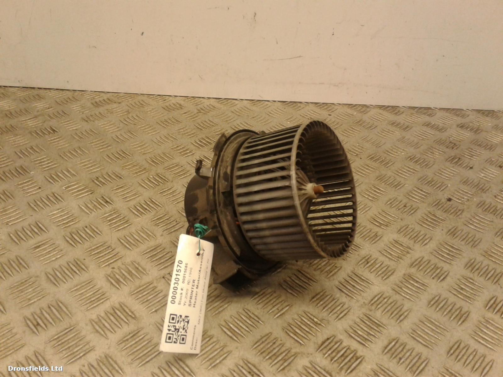 View Auto part Heater Motor/Assembly Mercedes Sprinter 2009