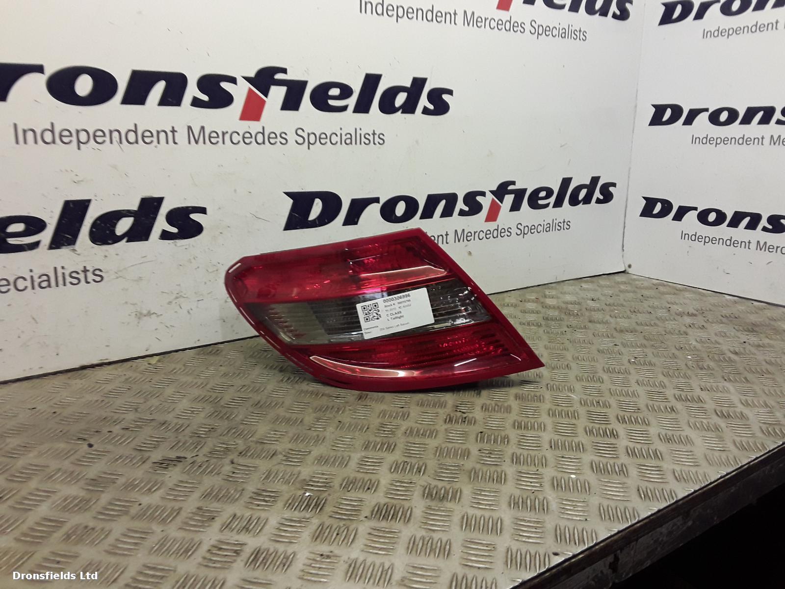 View Auto part L Taillight Mercedes C Class 2010