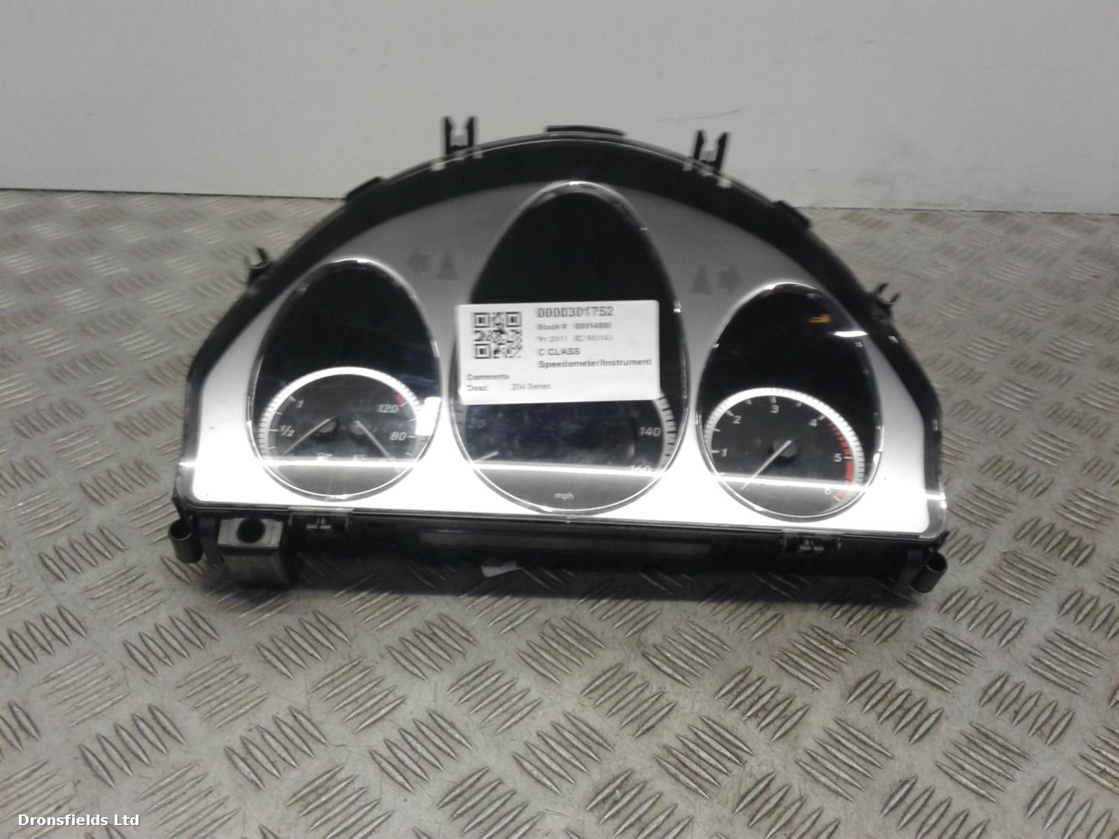 View Auto part Speedometer Mercedes C Class 2011