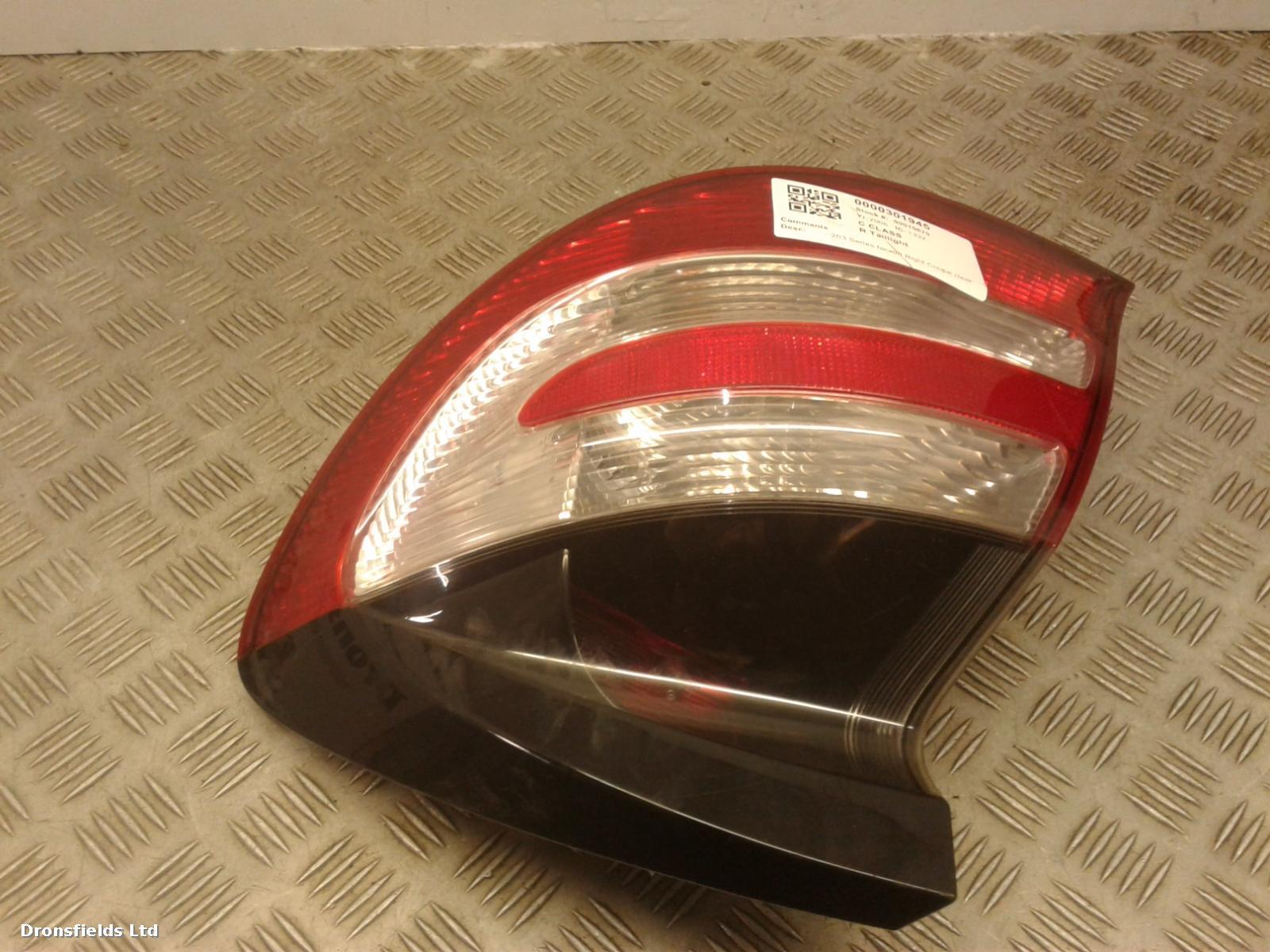 View Auto part R Taillight Mercedes C Class 2006