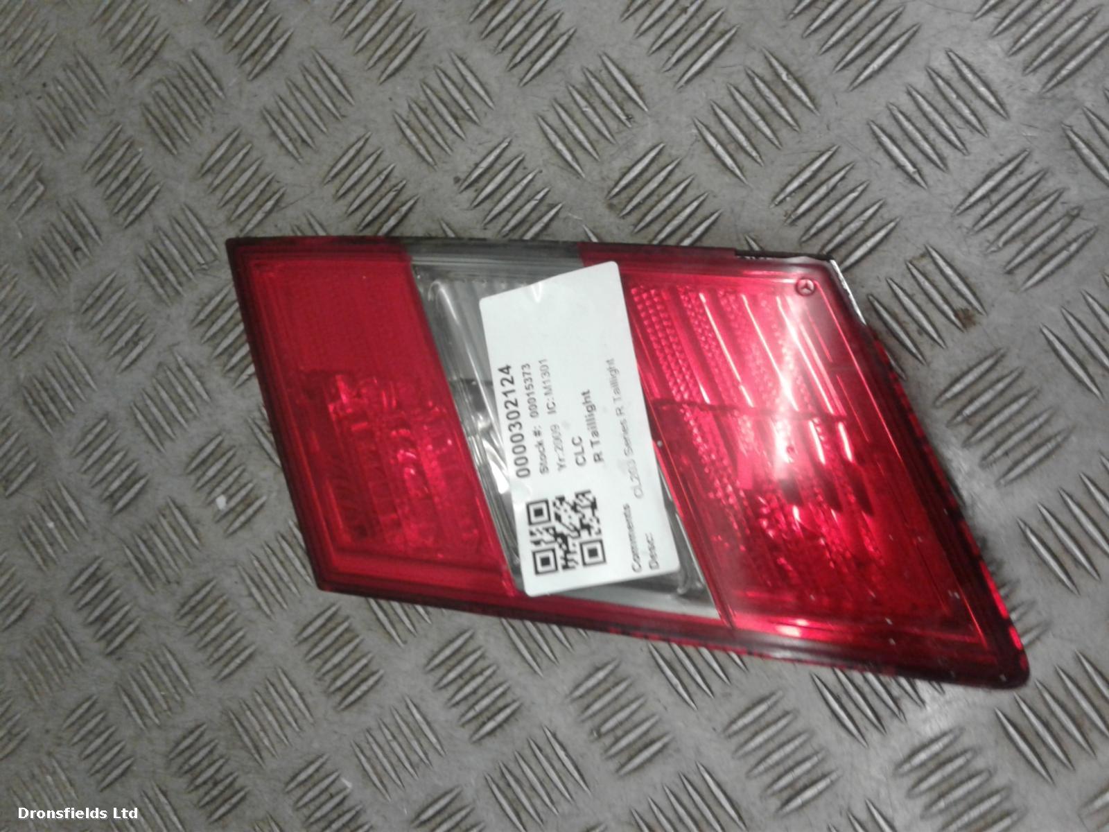 View Auto part R Taillight Mercedes Clc 2009