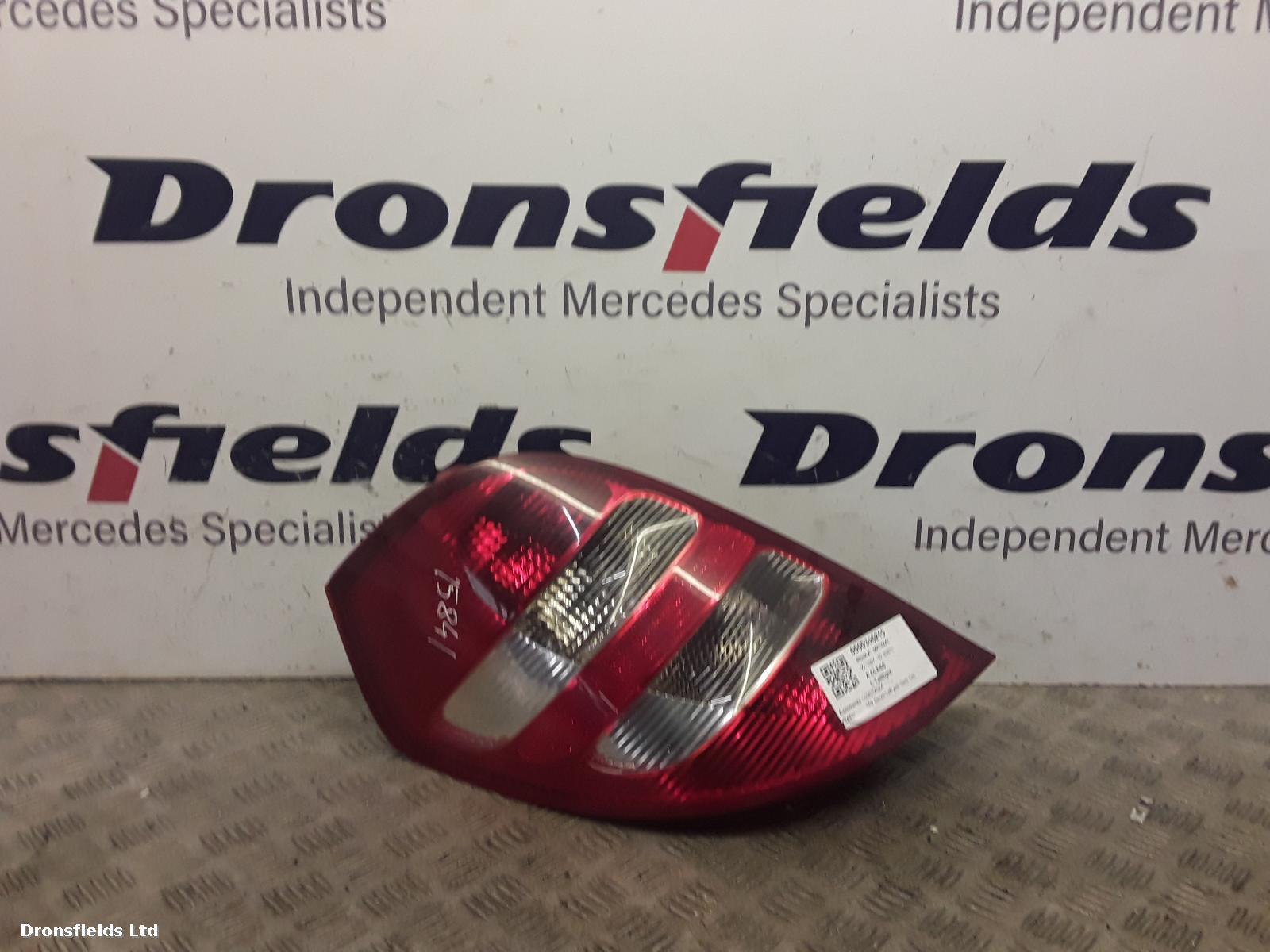 View Auto part L Taillight Mercedes A Class 2007
