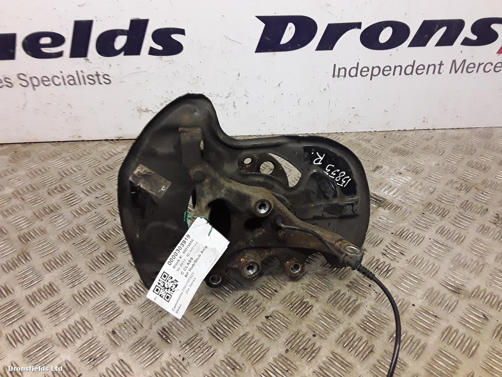 View Auto part RF Hub/Stub Axle Assembly Mercedes C Class 2013