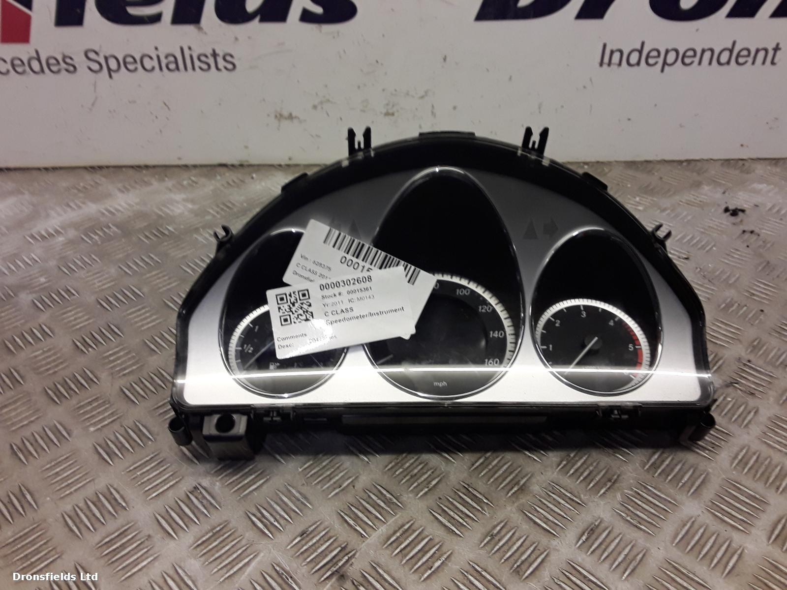 View Auto part Speedometer Mercedes C Class 2011
