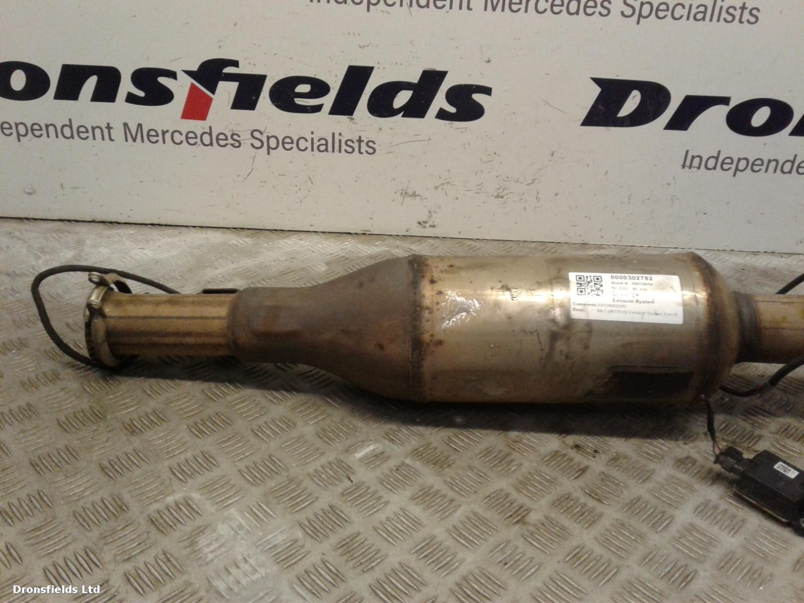 View Auto part Exhaust System Mercedes Sprinter 2020