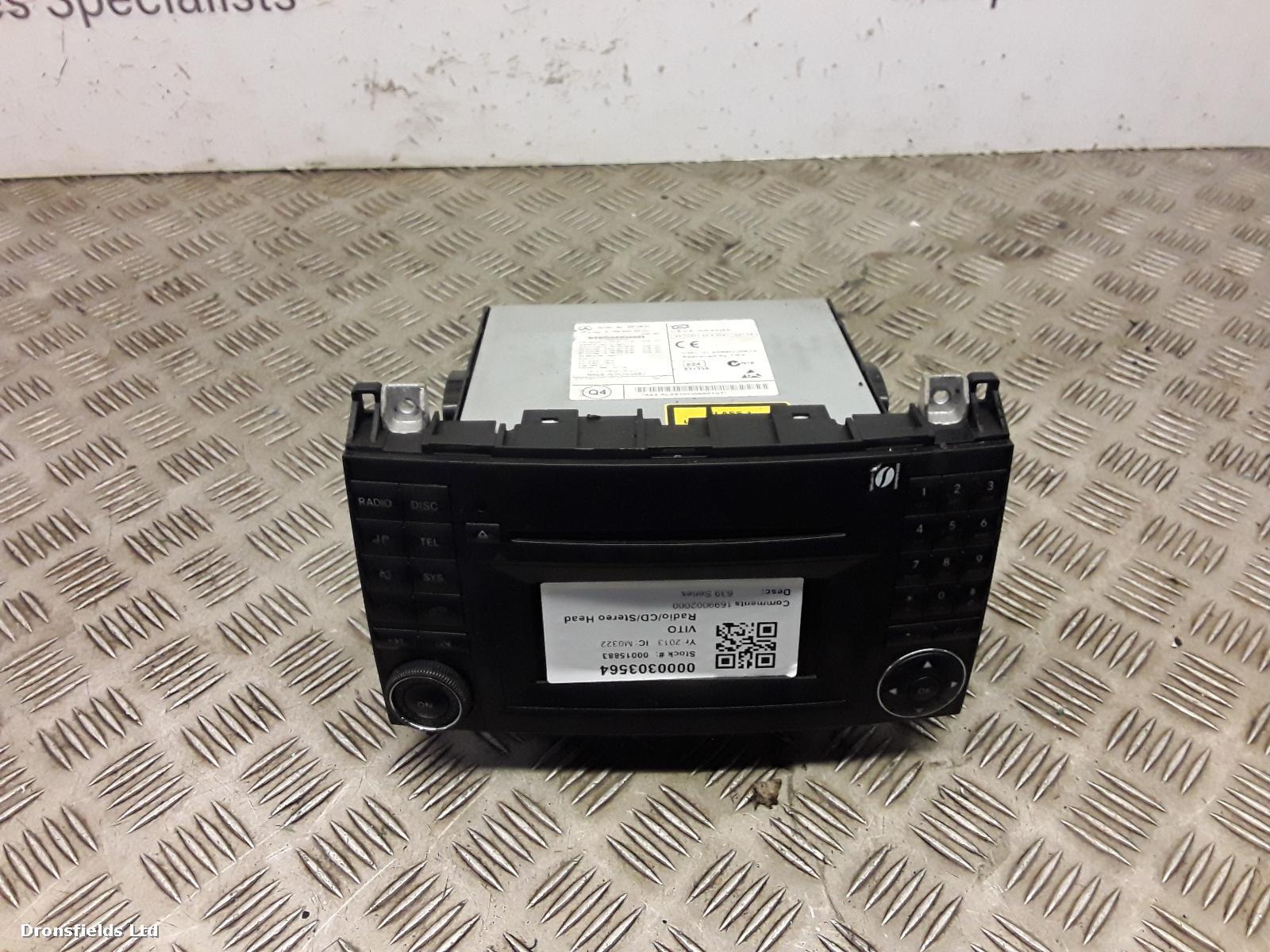 View Auto part A/V Equipment Mercedes Vito 2013