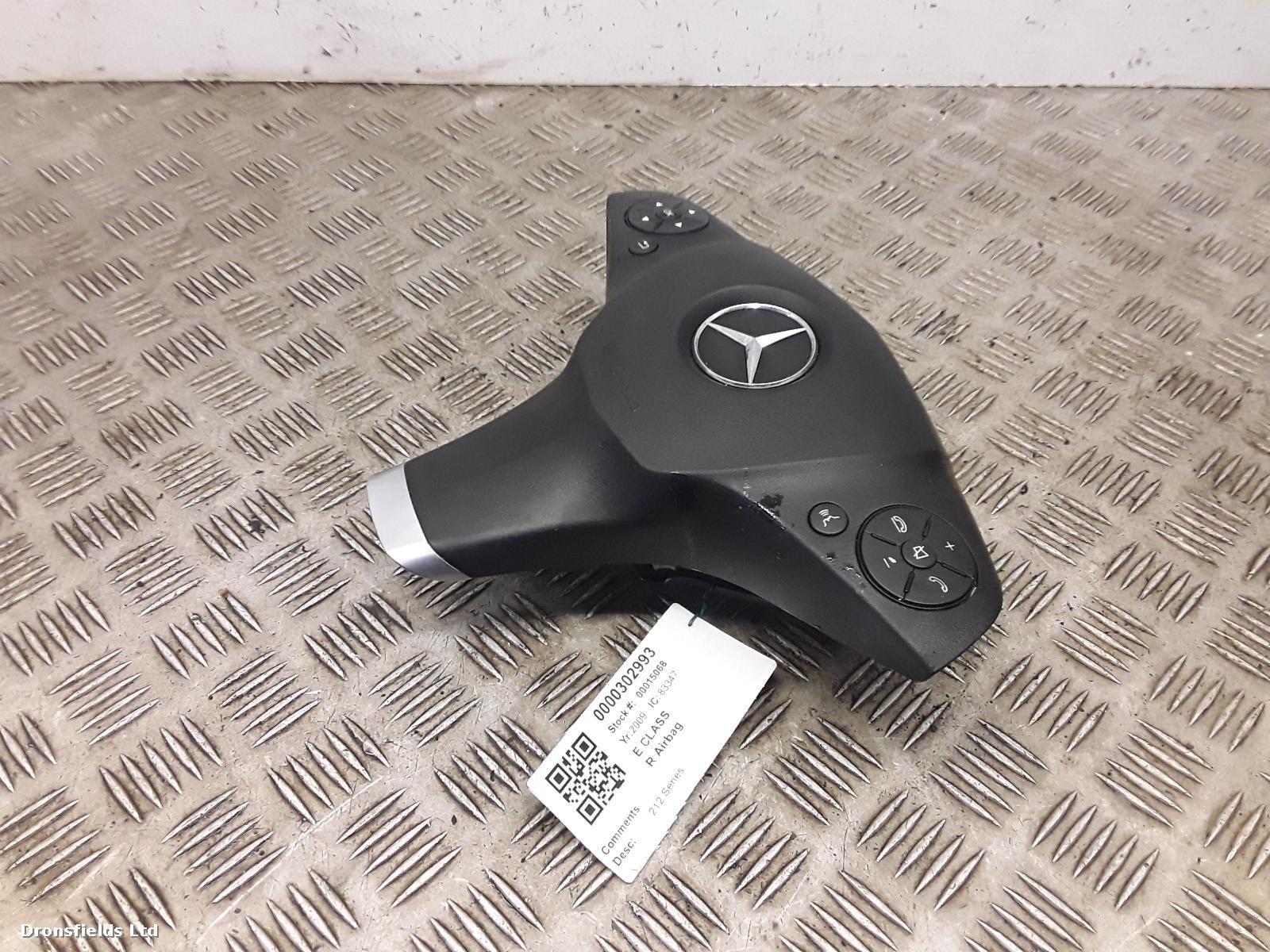 View Auto part R Air Bag Mercedes E Class 2009