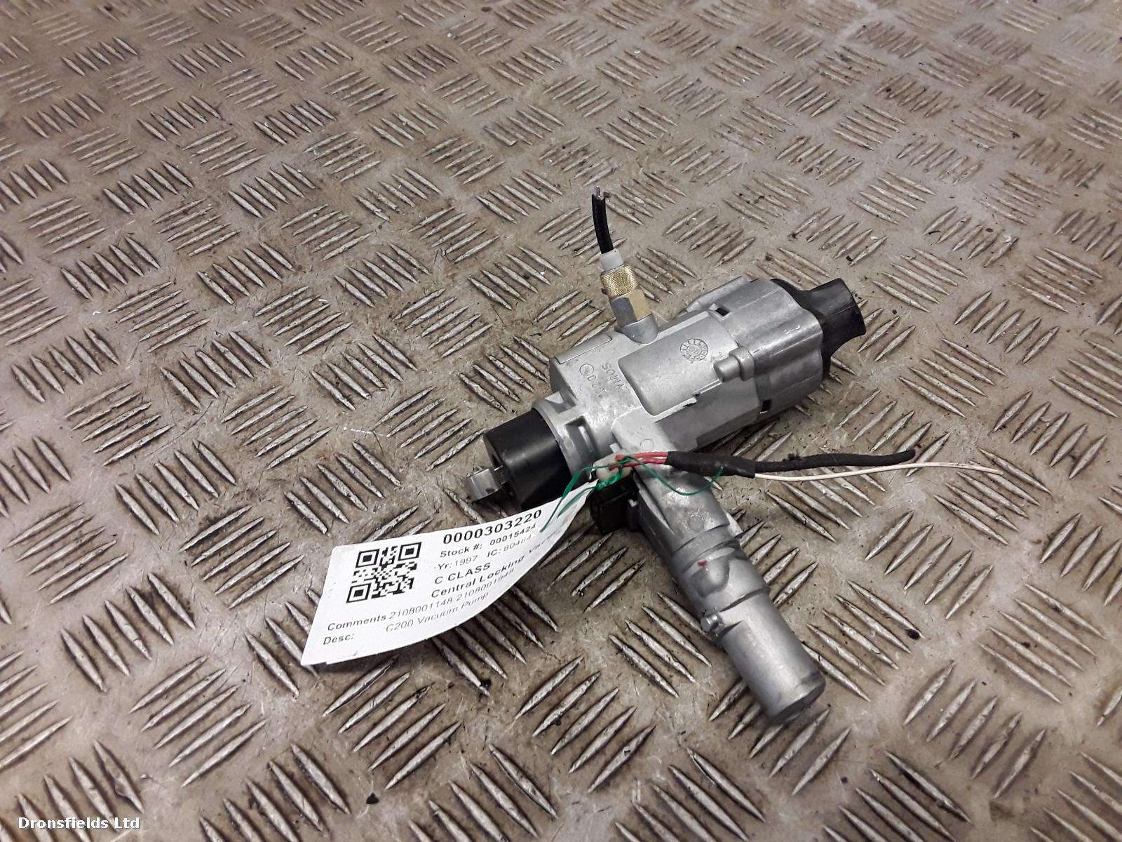 View Auto part Central Locking Vacuum Pump Mercedes C Class 1997