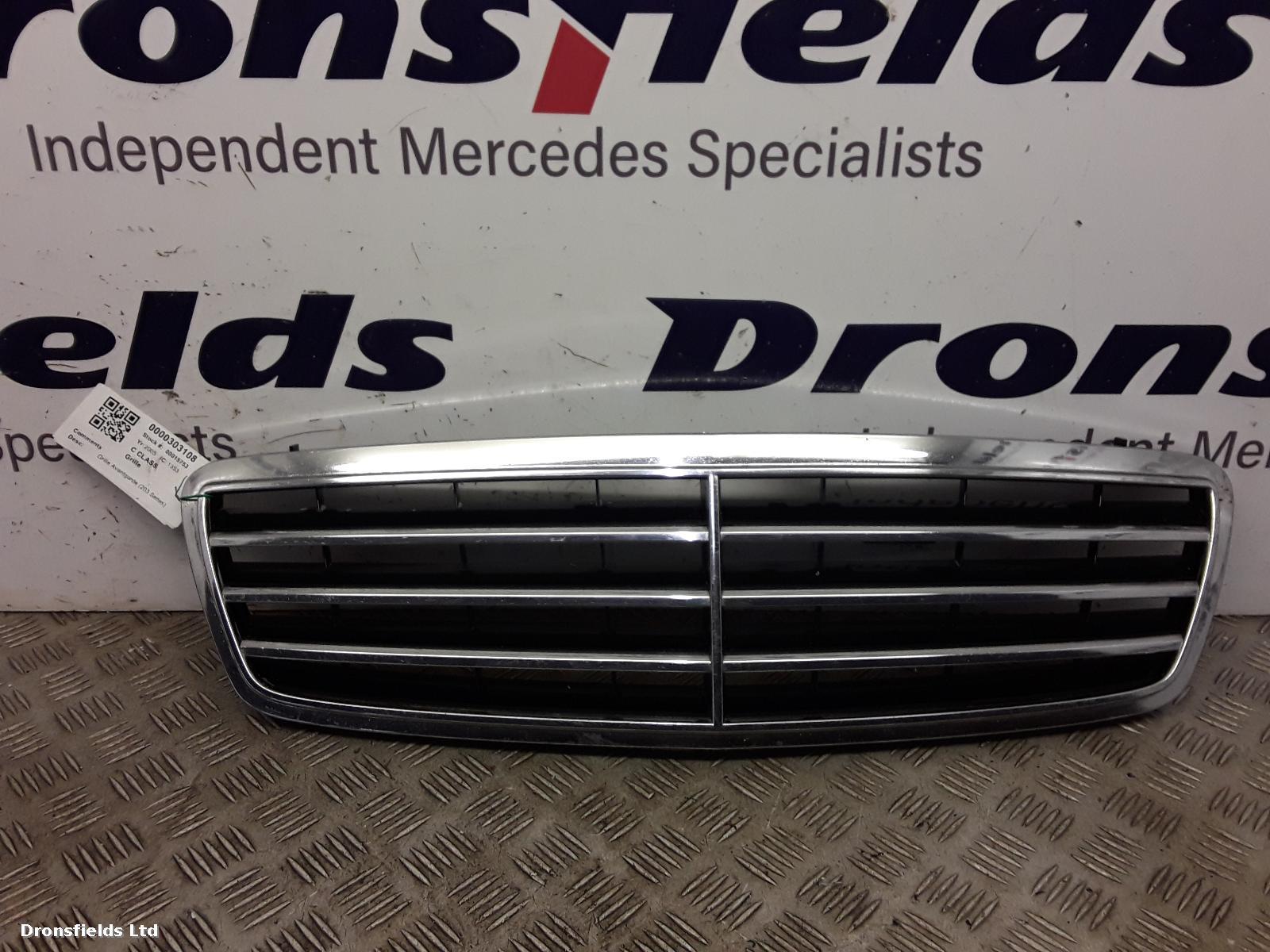 View Auto part Grille Mercedes C Class 2005