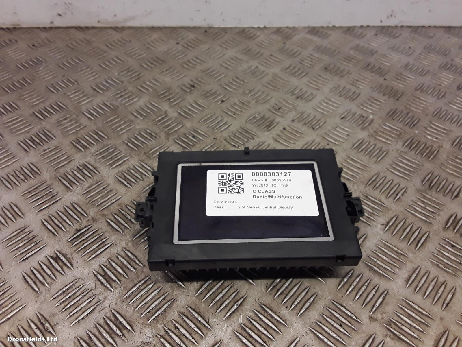 View Auto part Radio Display Mercedes C Class 2012