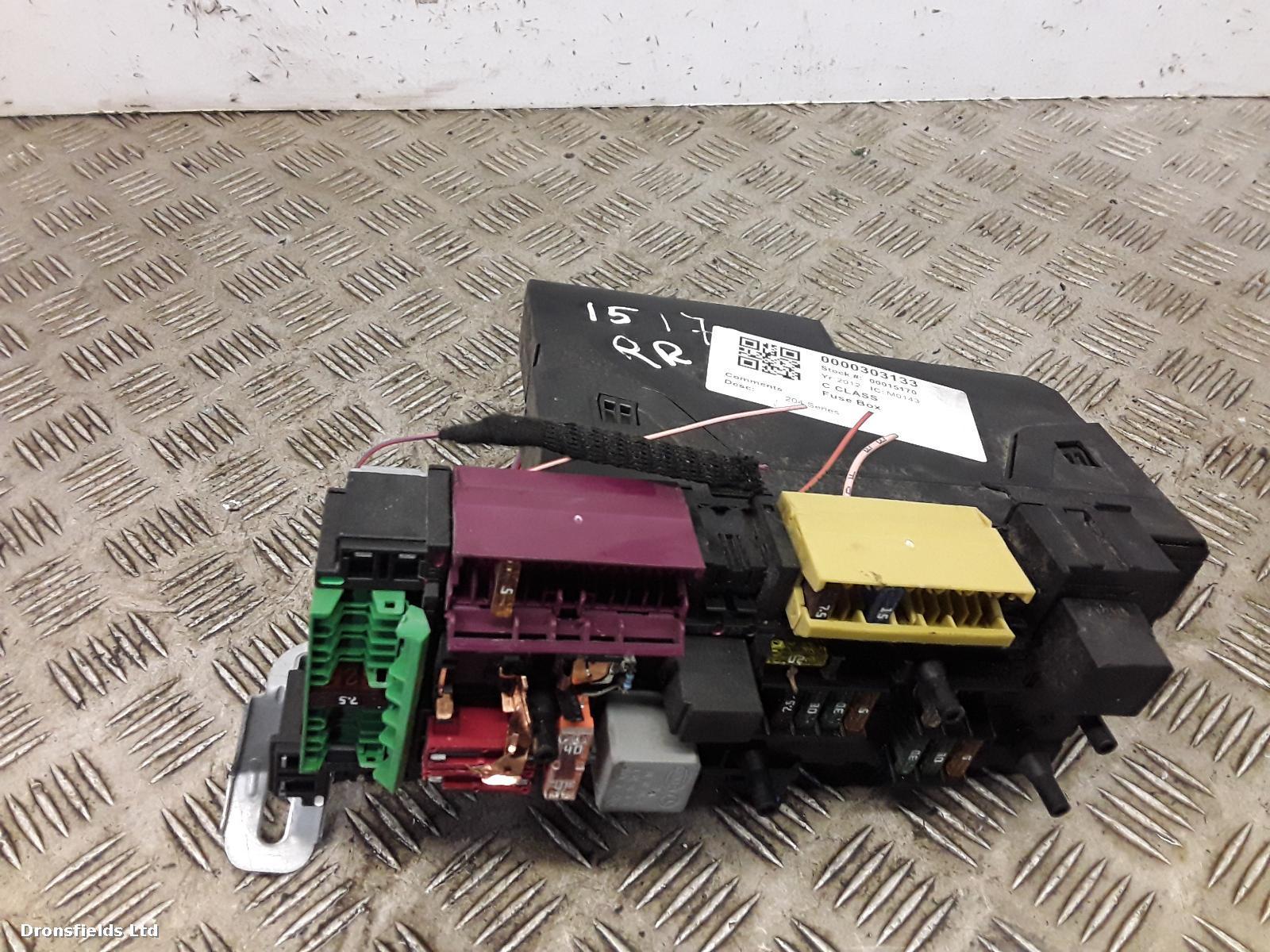 View Auto part Fuse Box Mercedes C Class 2012