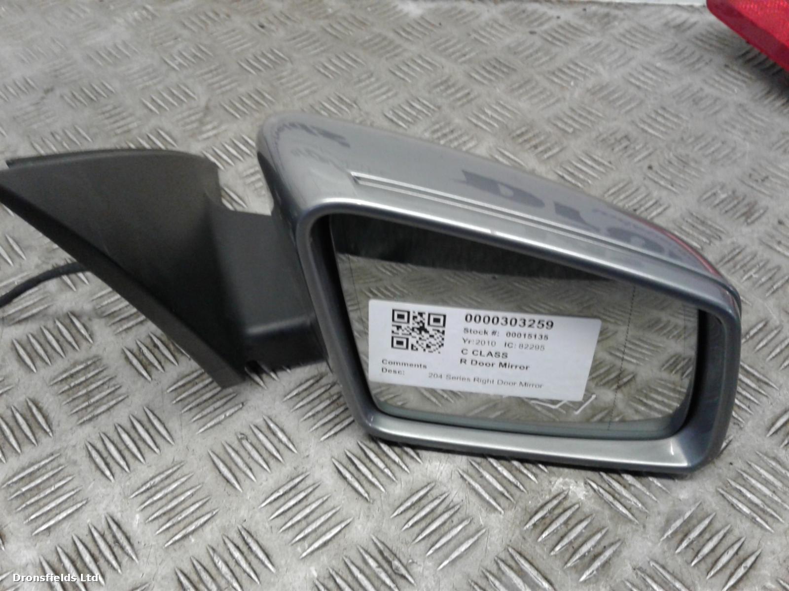 View Auto part R Door Mirror Mercedes C Class 2010