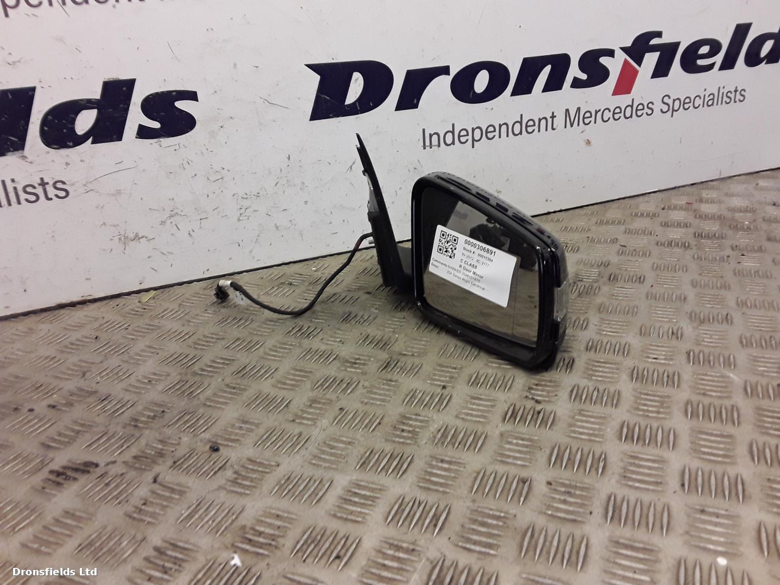 View Auto part R Door Mirror Mercedes C Class 2012