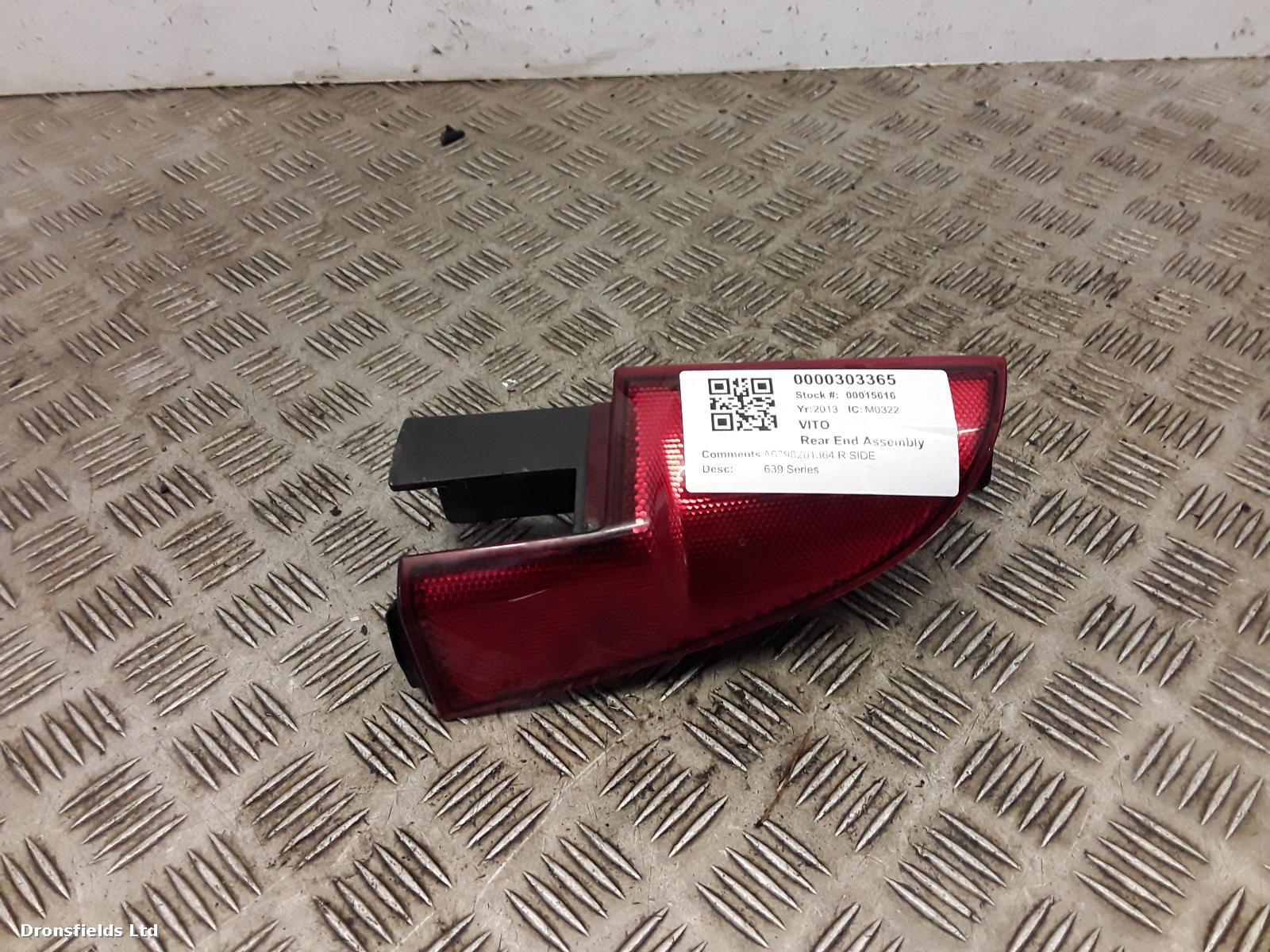 View Auto part Rear Clip Mercedes Vito 2013