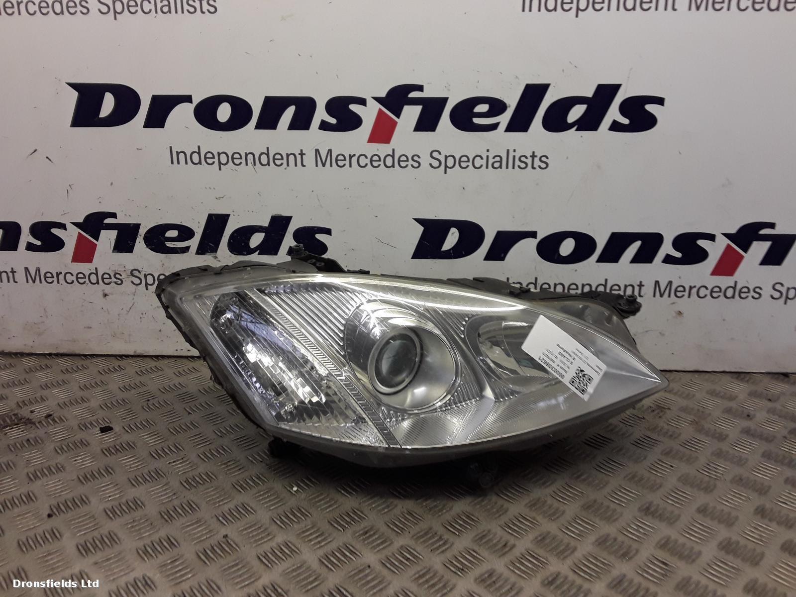 View Auto part R Headlamp Mercedes S Class 2009