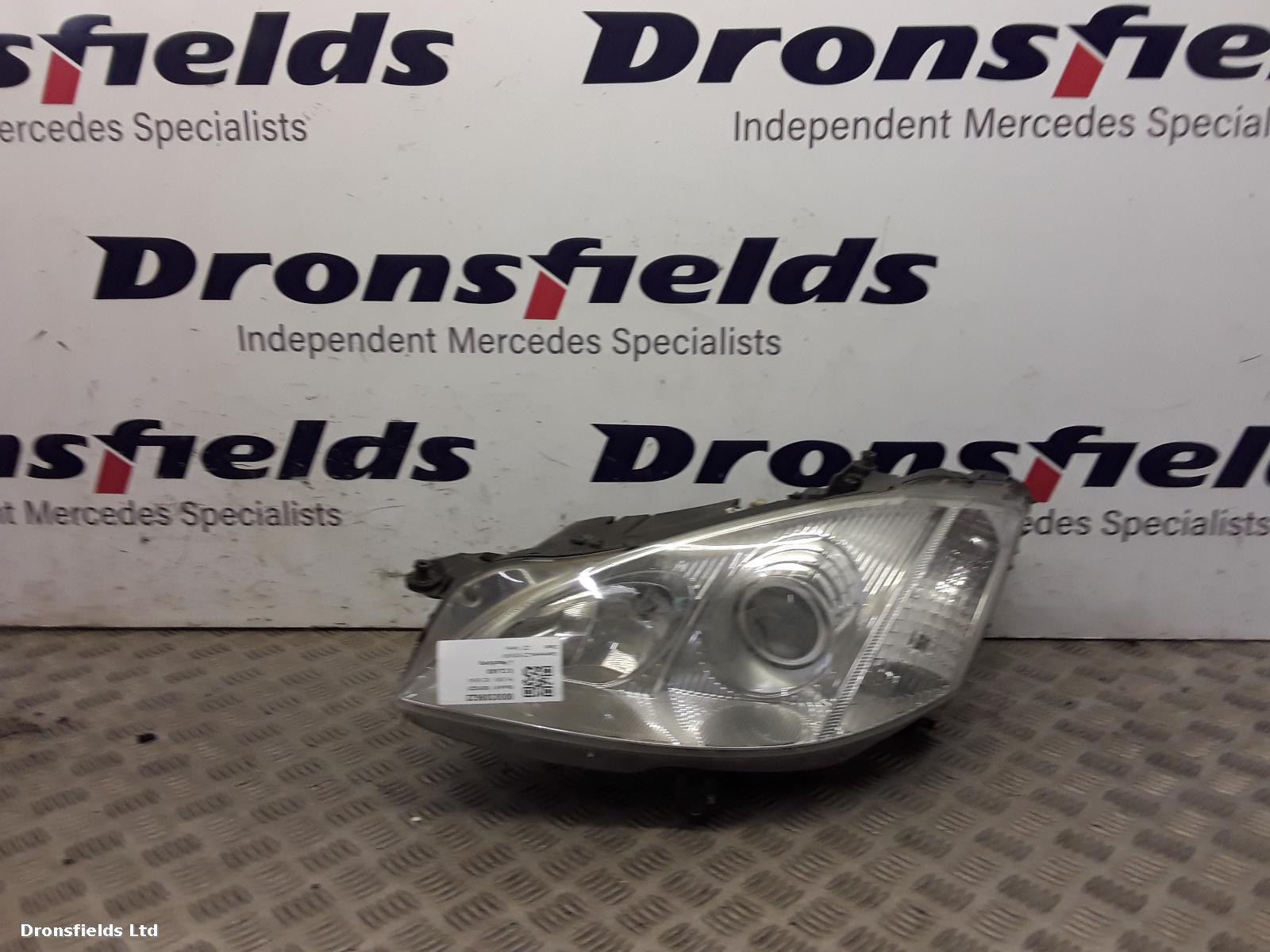 View Auto part L Headlamp Mercedes S Class 2009