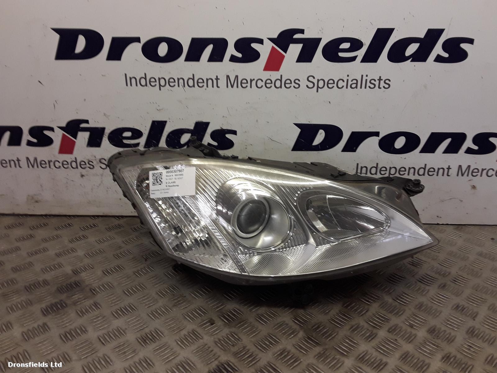 View Auto part R Headlamp Mercedes S Class 2007